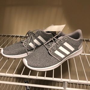 Grey adidas shoes